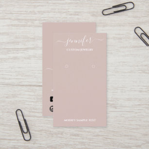 Logotyp Handmade judiskt kort rökigt Ro