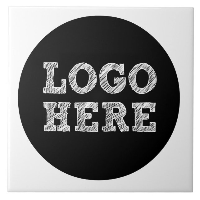 Logotyp här kakelplatta (Framsidan)