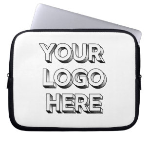 Logotyp här laptop fodral