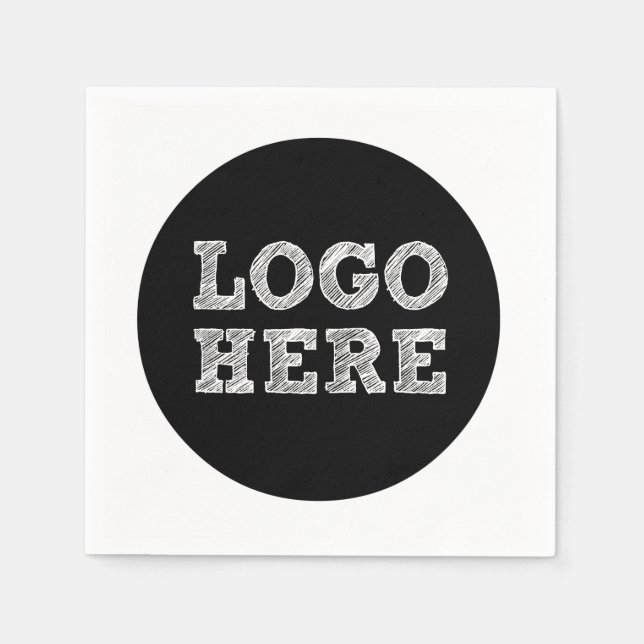 Logotyp här pappersservett (Framsidan)