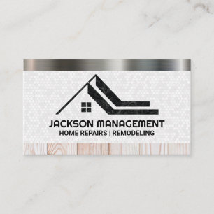 Logotyp hemma BYGGNAD Visitkort