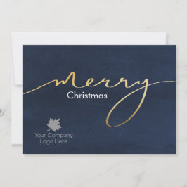 Logotyp Imprint Script God jul Business Julkort