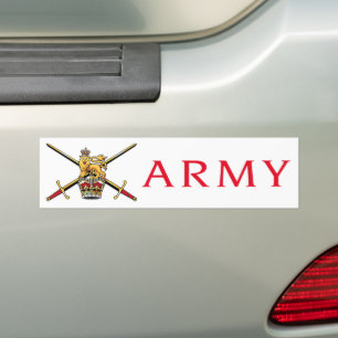 Logotyp inom den brittiska armén bildekal