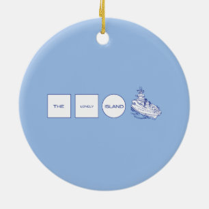 Logotyp Julgransprydnad Keramik