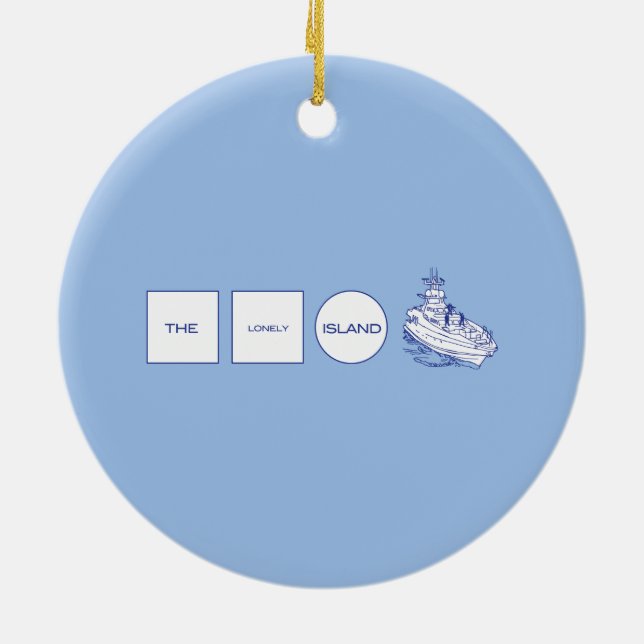 Logotyp Julgransprydnad Keramik (Baksidan)