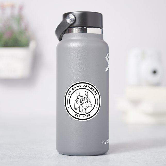 logotyp klistermärken (HydroFlask)