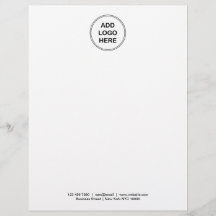 Logotyp Letterhead Business Stationary-mall