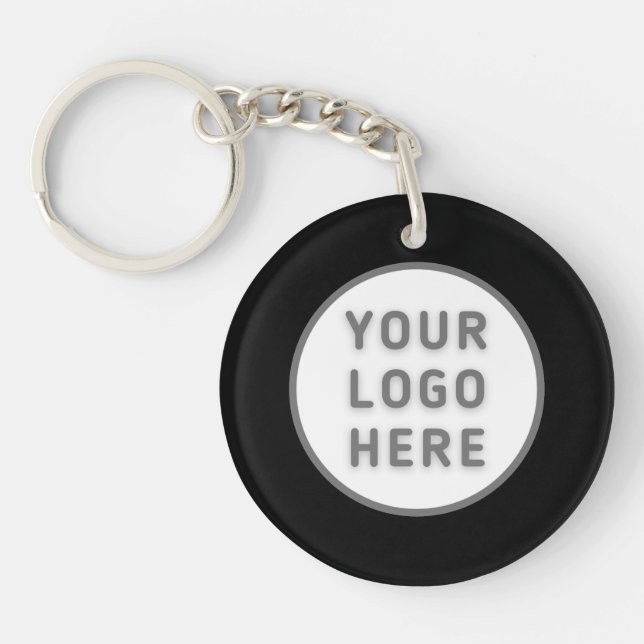 Logotyp mall Business Promo Simple Black Acrylic (Framsidan)