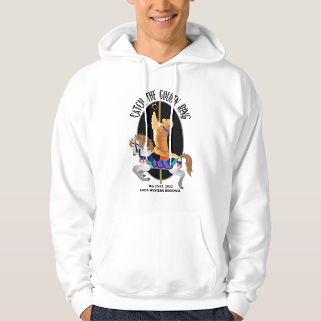 logotyp manar långärmad Svettskjorta Hoodie (Framsida)