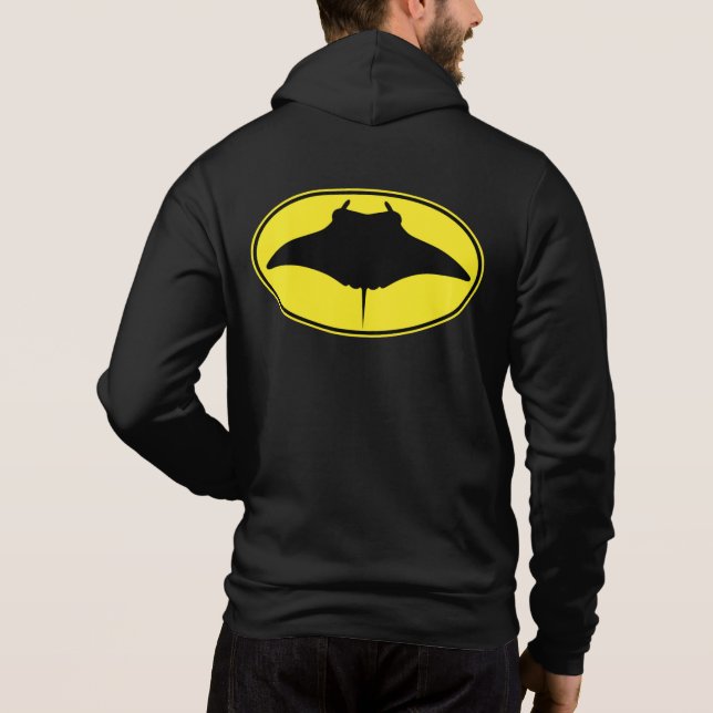 Logotyp Manta Ray T Shirt (Baksida)
