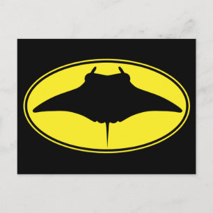 Logotyp Manta Ray Vykort
