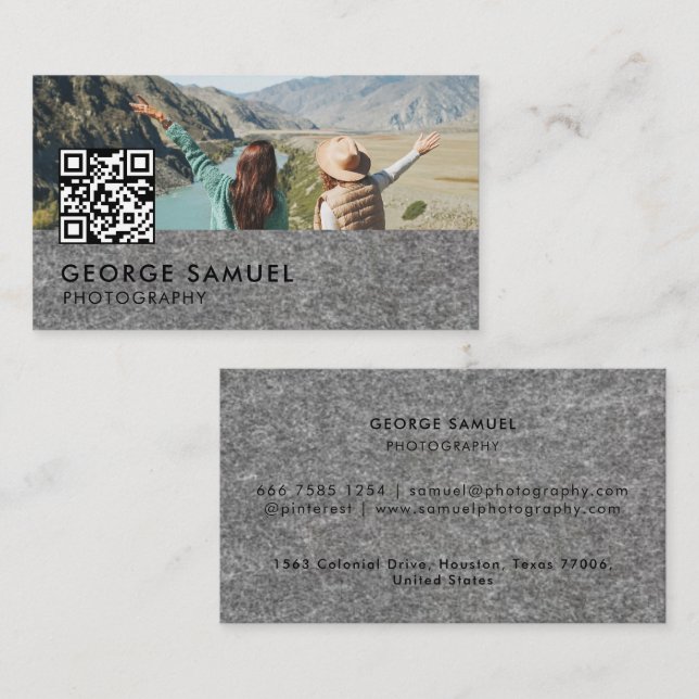 Logotyp med modern Anpassningsbar - minimalistisk  Tidsbeställning Kort (Fram/baksida)