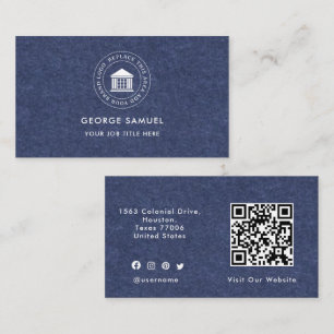 Logotyp med modern Anpassningsbar - minimalistisk Visitkort