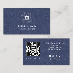 Logotyp med modern Anpassningsbar - minimalistisk Visitkort
