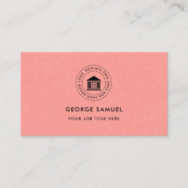 Logotyp med modern Anpassningsbar - minimalistisk  Visitkort