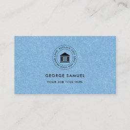 Logotyp med modern Anpassningsbar - minimalistisk  Visitkort