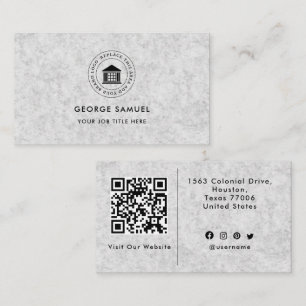Logotyp med modern Anpassningsbar - minimalistisk Visitkort