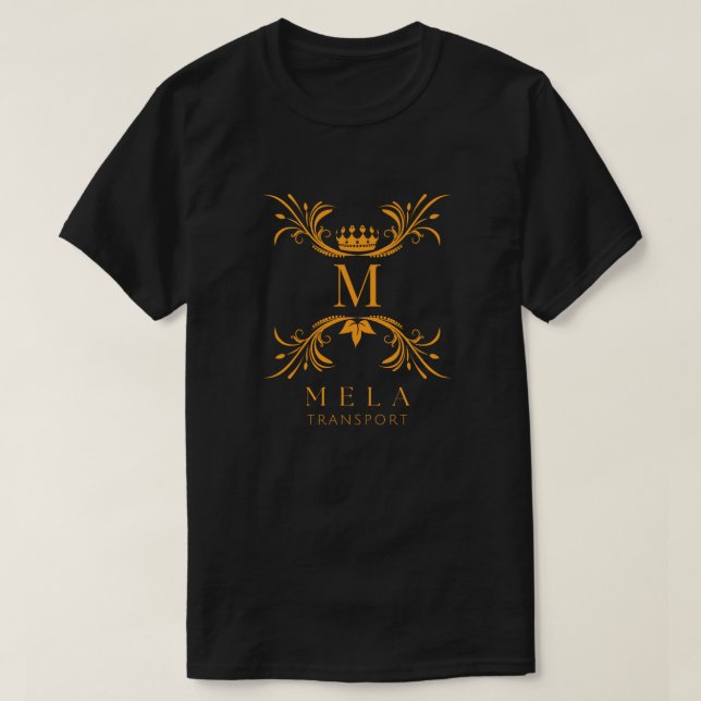 Logotyp Mela T Shirt (Design framsida)
