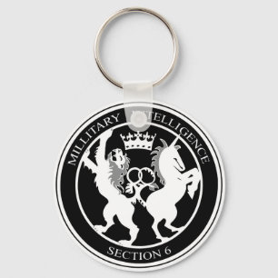 Logotyp MI6 Nyckelring