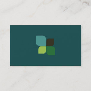 Logotyp (midnatt grönt) visitkort