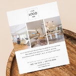 Logotyp - minimalt fotoutfällbart fotopatprogram flygblad<br><div class="desc">Enkel affärsflygare.</div>