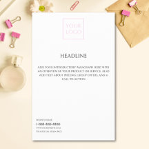 Logotyp - minimalt Vita Business Marknadsföring Fl