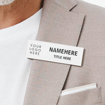 Logotyp Modern Big Typsnitt Simple White Magnet Ti