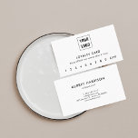 Logotyp Modern Professionell Lojalitetskort<br><div class="desc">Lägg till logotypen.</div>