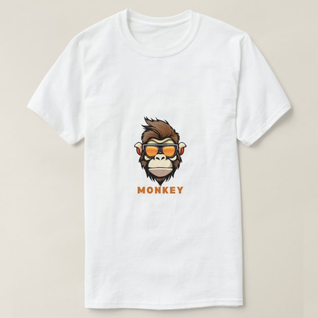 Logotyp Monkey T-Shirt (Design framsida)