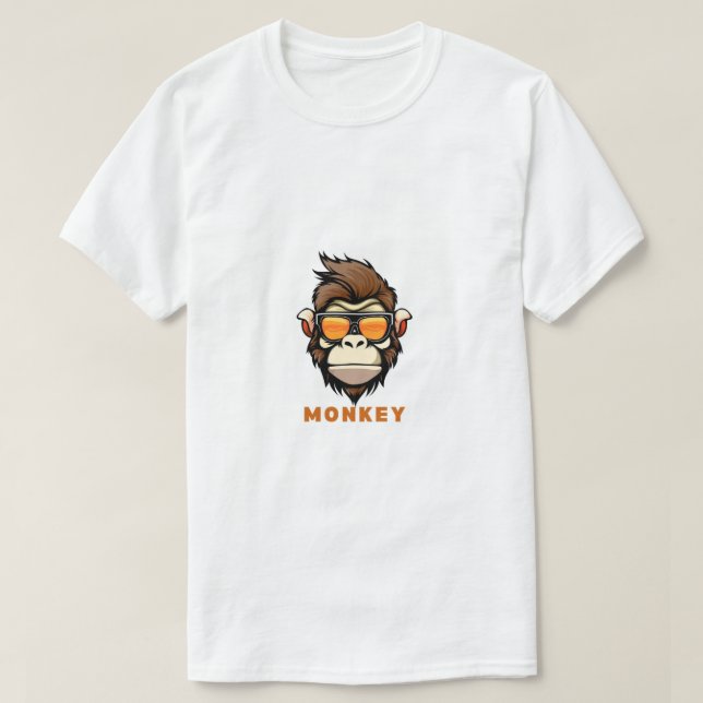 Logotyp MONKEY t-shirt (Design framsida)