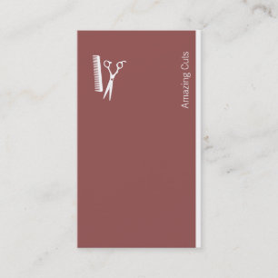 Logotyp (mörk kastanj) visitkort