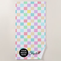 Logotyp & Namn Checkated Pastel färg