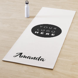 Logotyp Namn Company Black White Promotional