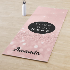 Logotyp Namn Glitter Girly Gift Idea