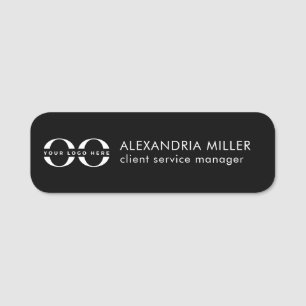 Logotyp Namn Namnbricka