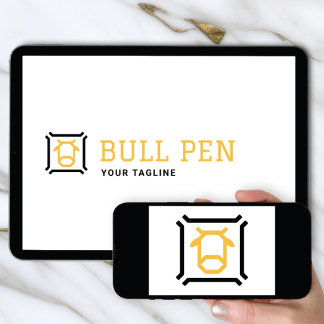 Logotyp Nedladdning Bull Pen Logotyp | Finansiell  Inbjudningar