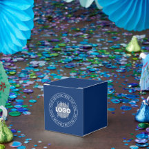 Logotyp och Anpassade cirkulär text | Blåblå marin