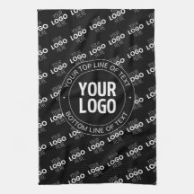 Logotyp och Anpassade text med Logotyp Mönster