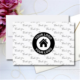 Logotyp och meddelande för anpassningsbar