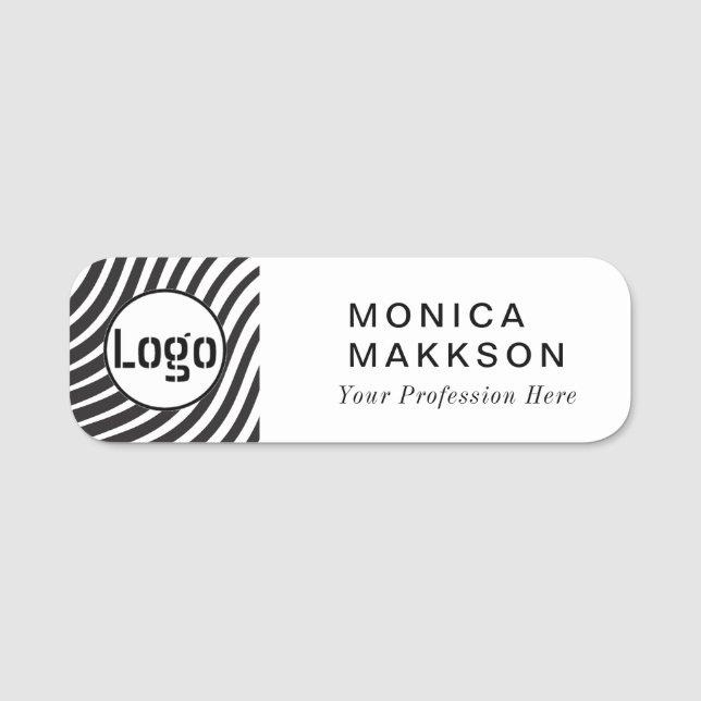 Logotyp och namnskylt namnbricka (Framsida)