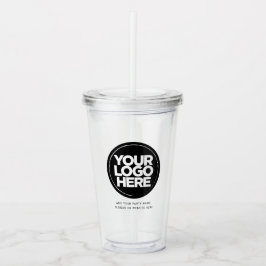 Logotyp och personlig take away mugg
