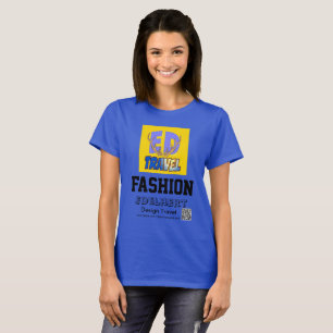 Logotyp och QR-kod EDT Mode T-shirt
