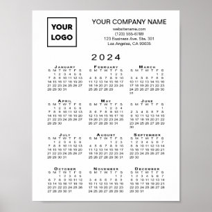 logotyp och text för 2024-kalendern poster