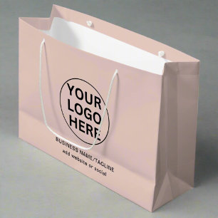 Logotyp och text för  Rosa för företag