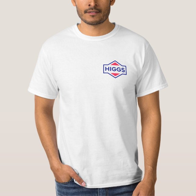 Logotyp OCH TILLBAKA FÖR HIGGS SHIRT CHEST T (Framsida)