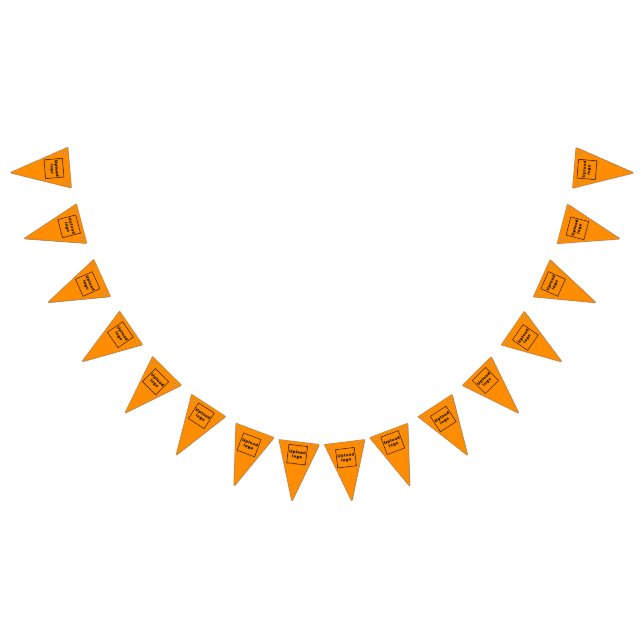 Logotyp om Orange Färg-triangeln Vimplar (Alla)