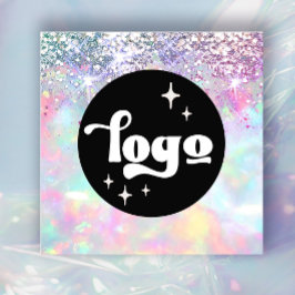 logotyp opal struktur fyrkantigt visitkort