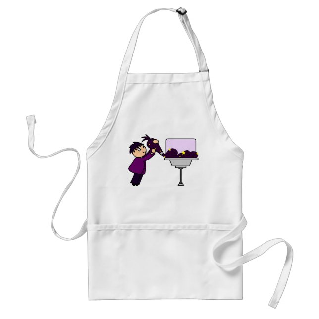 Logotyp på förklädet förkläde (Framsidan)