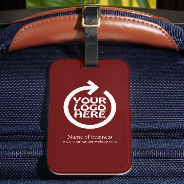 Logotyp Personlig Business Bagagebricka (Framsida Insitu 2)
