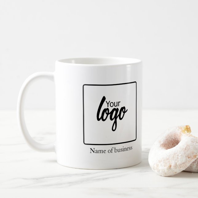 Logotyp Personlig Business Kaffemugg (Med munk)